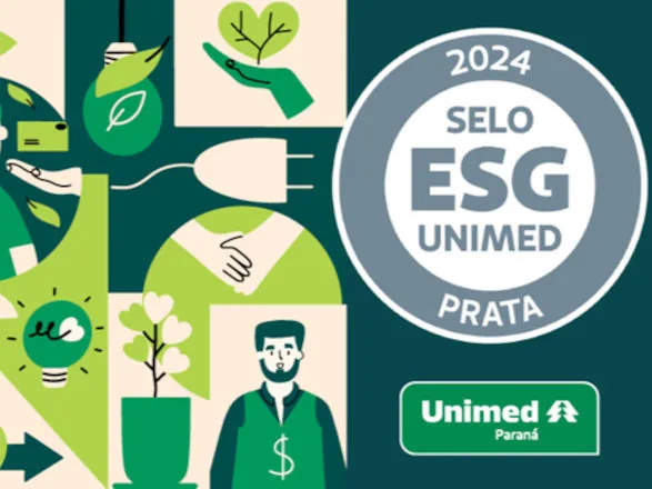 Unimeds Paraná e Londrina recebem Selo ESG Unimed na categoria prata