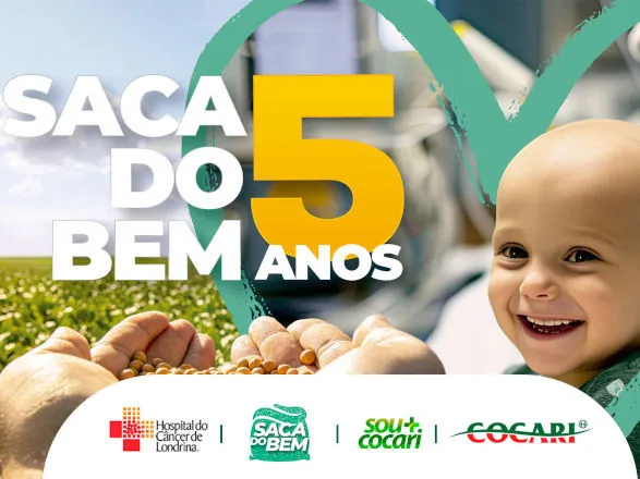Colheita impulsiona doações para a Campanha Saca do Bem