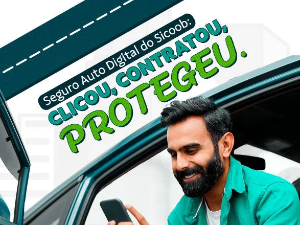 Sicoob amplia portfólio e lança Seguro Auto Digital para cooperados