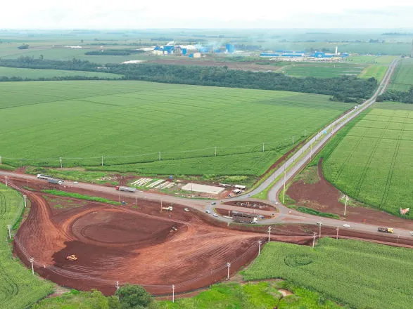 Obras do contorno viário de Palotina aceleram para 46%