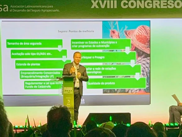 Coamo participa de Congresso Internacional sobre seguros agrícolas em Brasília