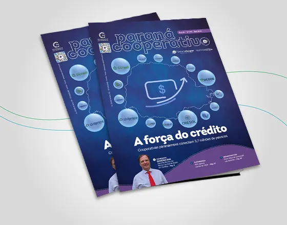 Revista PR Cooperativo destaca a força do crédito