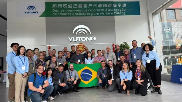 Missão China 2025: Comitiva de Transporte conhece soluções da Yutong para ônibus e caminhões elétricos
