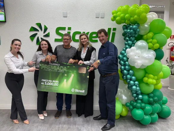 Sicredi Soma entrega premiações para ganhadores do Poupança Premiada