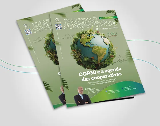 COP30 - Revista Paraná Cooperativo apresenta cases de sustentabilidade