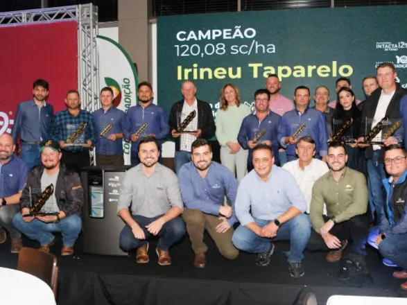 Cooperativa Tradição e Intacta divulgam vencedores do Concurso de Produtividade Mundo i2X 2024/2025
