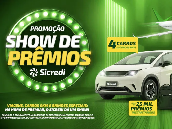Sicredi Paranapanema Serrana PR/SP/RJ premia 42 associados com pacotes de viagens para Serra Gaúcha