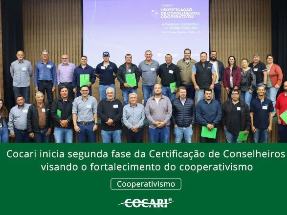 Cocari inicia segunda fase da Certificação de Conselheiros visando ao fortalecimento do cooperativismo