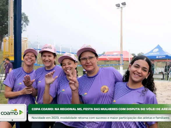 Etapa regional da Copa Coamo no MS é marcada pela festa das mulheres