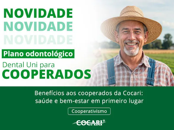 Benefícios aos cooperados da Cocari promovem saúde e bem-estar em primeiro lugar