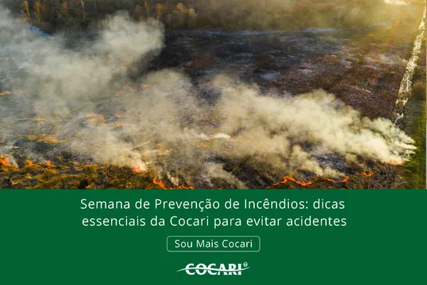 Semana de Prevenção de Incêndios: dicas essenciais da Cocari para evitar acidentes