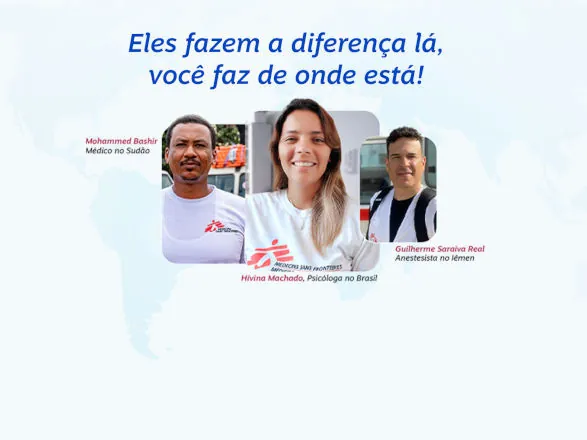 Sisprime fortalece compromisso social com campanha de apoio ao Médicos Sem Fronteiras