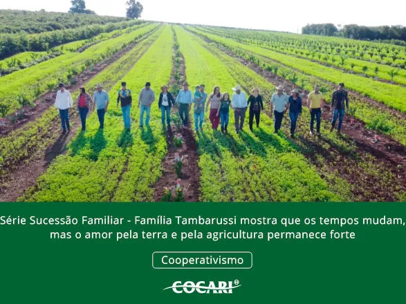 Família Tambarussi mostra que os tempos mudam, mas o amor pela terra e pela agricultura permanece forte 