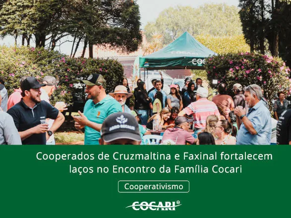 Cooperados de Cruzmaltina e Faxinal fortalecem laços no Encontro da Família Cocari