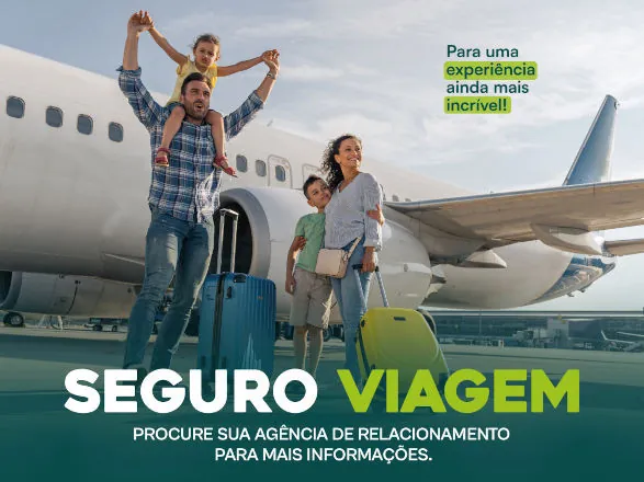 Viagem programada? Credicoamo orienta sobre o seguro viagem