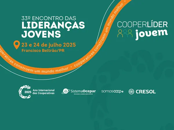 Cooperlíder Jovem deve reunir 450 participantes em Francisco Beltrão, a partir desta quarta-feira