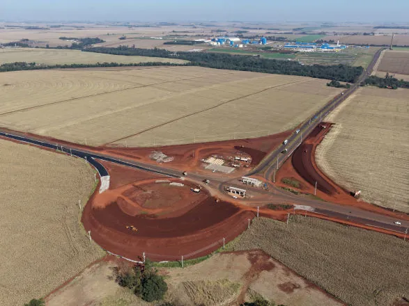Obras de contorno viário modificam trânsito em Palotina