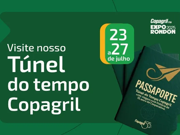 Túnel do Tempo contará história de 55 anos da Copagril durante a Expo Rondon 2025