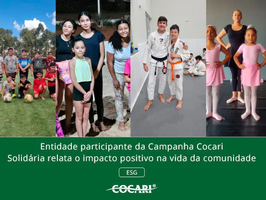 Entidade participante da Campanha Cocari Solidária revela impacto positivo na vida da comunidade