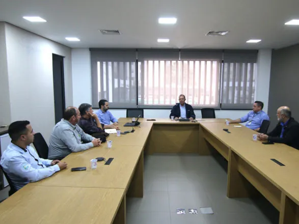 Integrada recebe visita de representantes do Sistema OCB/DF e da Coopa-DF para troca de experiências