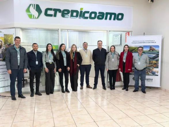 Diretores da Credicoamo visitam agências de SC e do Sul do PR para proporcionar serviços e produtos cada vez melhores aos associados