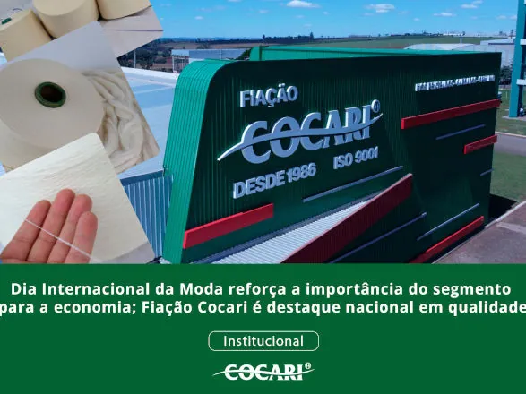 Cocari é destaque nacional em qualidade na área têxtil