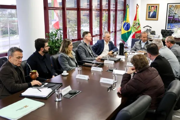 Em reunião com o governador Jorginho Mello, Coamo anuncia o oitavo porto de Santa Catarina