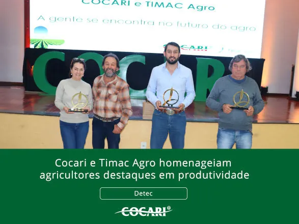 Cocari e Timac Agro homenageiam agricultores destaques em produtividade
