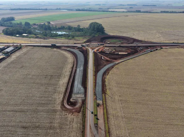 Obras do contorno viário de Palotina chegam a 72%