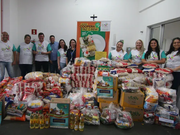 Solidariedade movimenta Dia C com doação de alimentos ao Programa Mesa Brasil