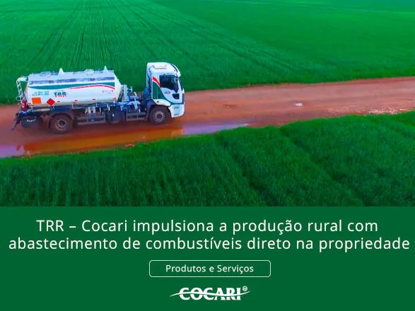 Cocari facilita a vida dos produtores rurais com abastecimento de combustíveis na propriedade