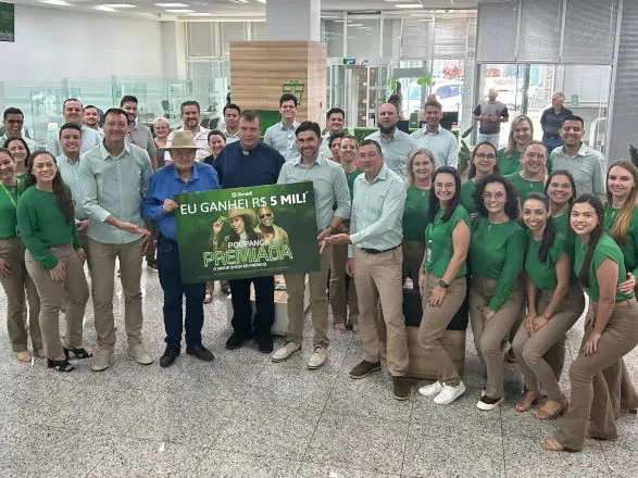 Mais um Associado do Sicredi em Marechal Cândido Rondon ganha R$ 5 mil na Campanha Poupança Premiada