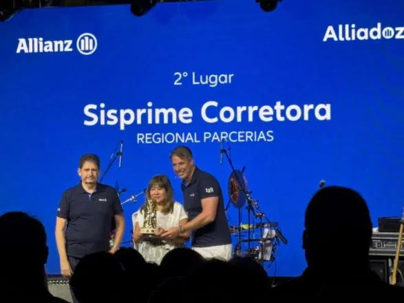 Sisprime Corretora conquista destaque nacional em premiação da Allianz