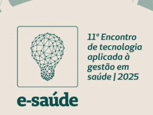 Encontro de tecnologia aplicada à gestão em saúde será realizado dias 18 e 19 de novembro