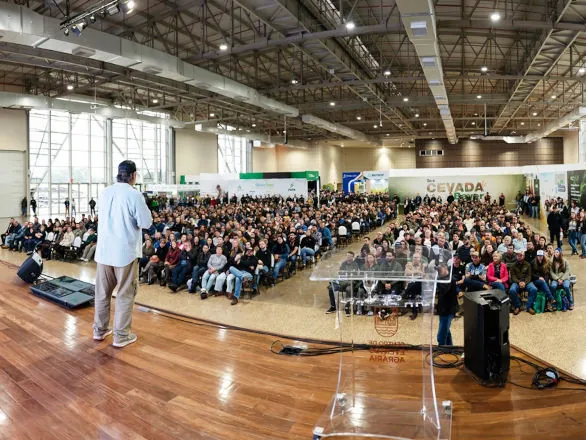 Palestra sobre desafio do agro e lançamento de nova cultivar de cevada encerram WinterShow 2025