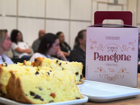 Campanha de venda de panetones reverte fundos para instituições assistidas pelo PAIS