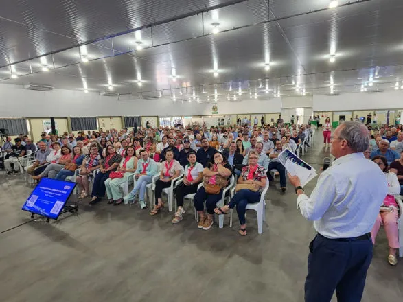 Encontro de Núcleos em Ubiratã bate recorde de presença: 310 lideranças cooperativistas