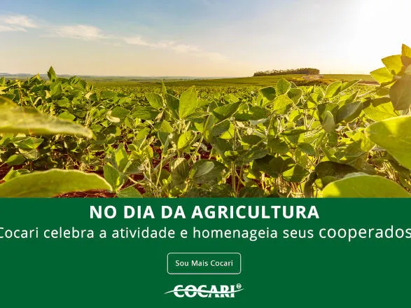 No Dia da Agricultura, Cocari celebra a atividade e homenageia seus cooperados 