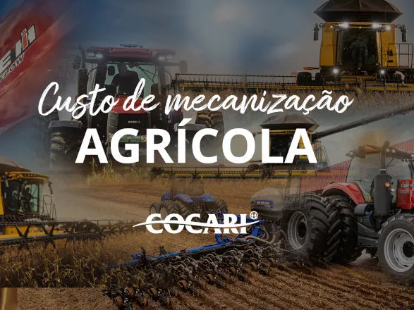 Cocari atualiza tabela de custos de mecanização agrícola
