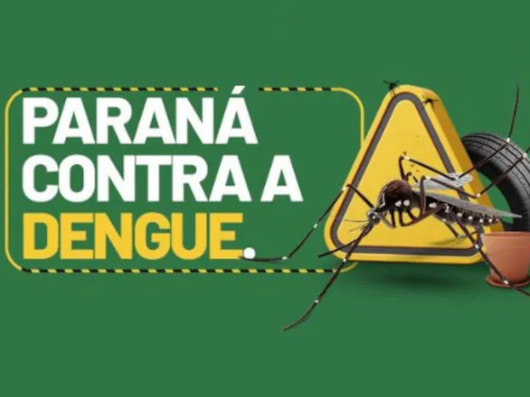 Paraná tem redução de casos e mortes por dengue maior do que a média nacional em 2025