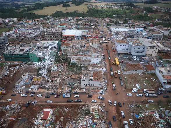 Simepar confirma três tornados na sexta com ventos de até 330 km/h e há outras suspeitas em análise