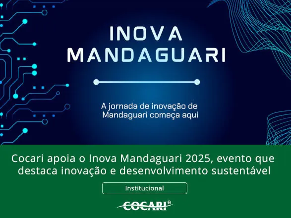 Cocari apoia o Inova Mandaguari 2025, evento que destaca inovação e desenvolvimento sustentável