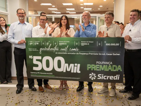 Agricultor de Capanema realiza sonho e leva prêmio de meio milhão de reais