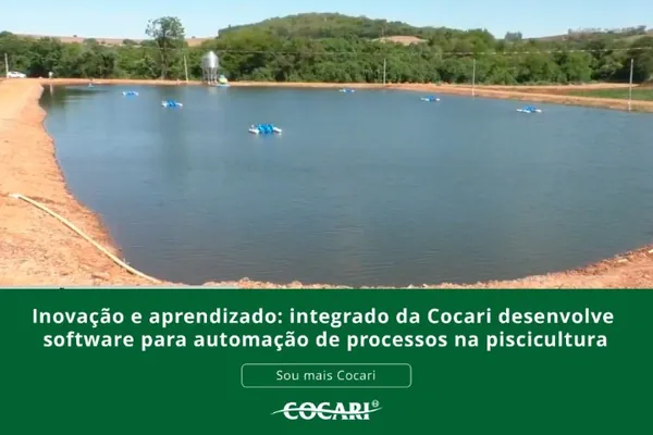 Inovação e aprendizado: integrado da Cocari desenvolve software para automação de processos na piscicultura