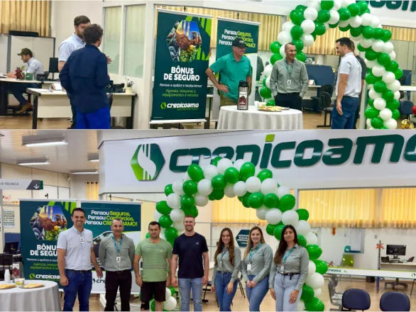 Agência da Credicoamo em Xanxerê (SC) completa 9 anos