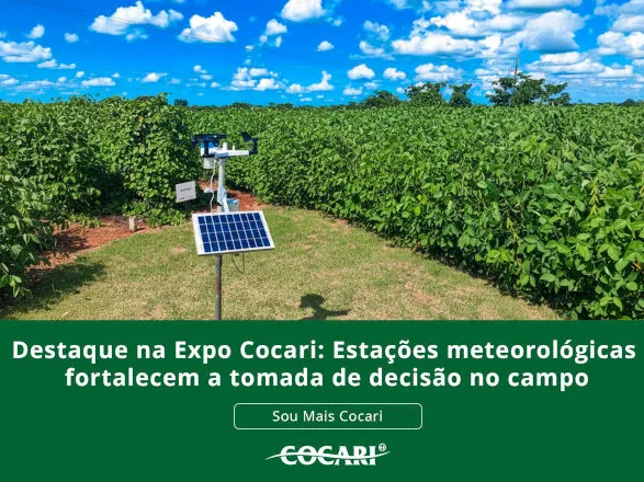 Expo Cocari – Estações meteorológicas fortalecem a tomada de decisão no campo