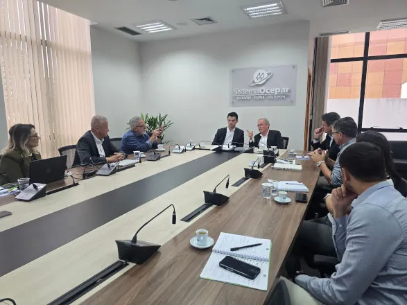 Diretoria da Copel vem ao Sistema Ocepar debater investimentos no setor de energia