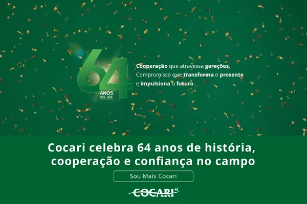 Cocari celebra 64 anos de história, cooperação e confiança no campo