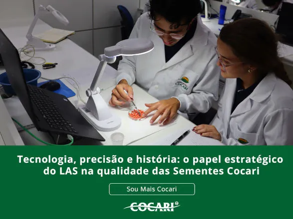 Tecnologia, precisão e história: o papel estratégico do LAS na qualidade das Sementes Cocari