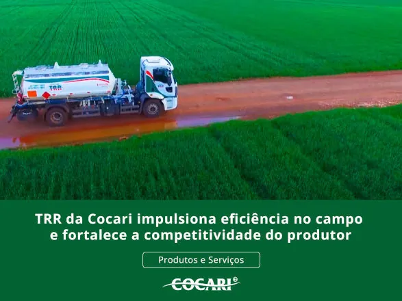 TRR da Cocari impulsiona eficiência no campo e fortalece a competitividade do produtor